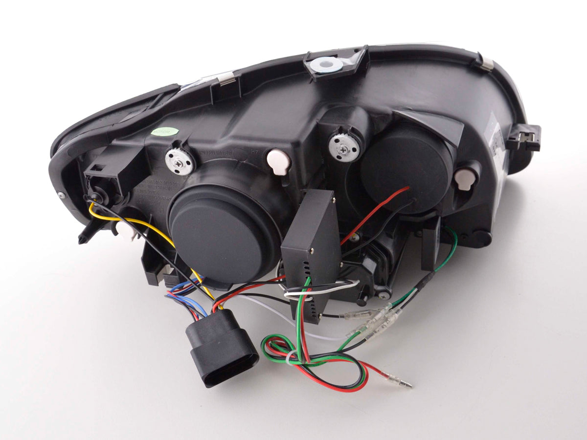 Scheinwerfer Set Daylight LED Tagfahrlicht Audi A4 Typ 8E 04-08 schwarz Scheinwerfer Set Daylight LED Tagfahrlicht Audi A4 Typ 8E 04-08 schwarz